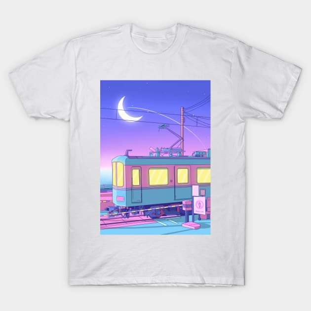 Train Vibes T-Shirt by mrcatguys